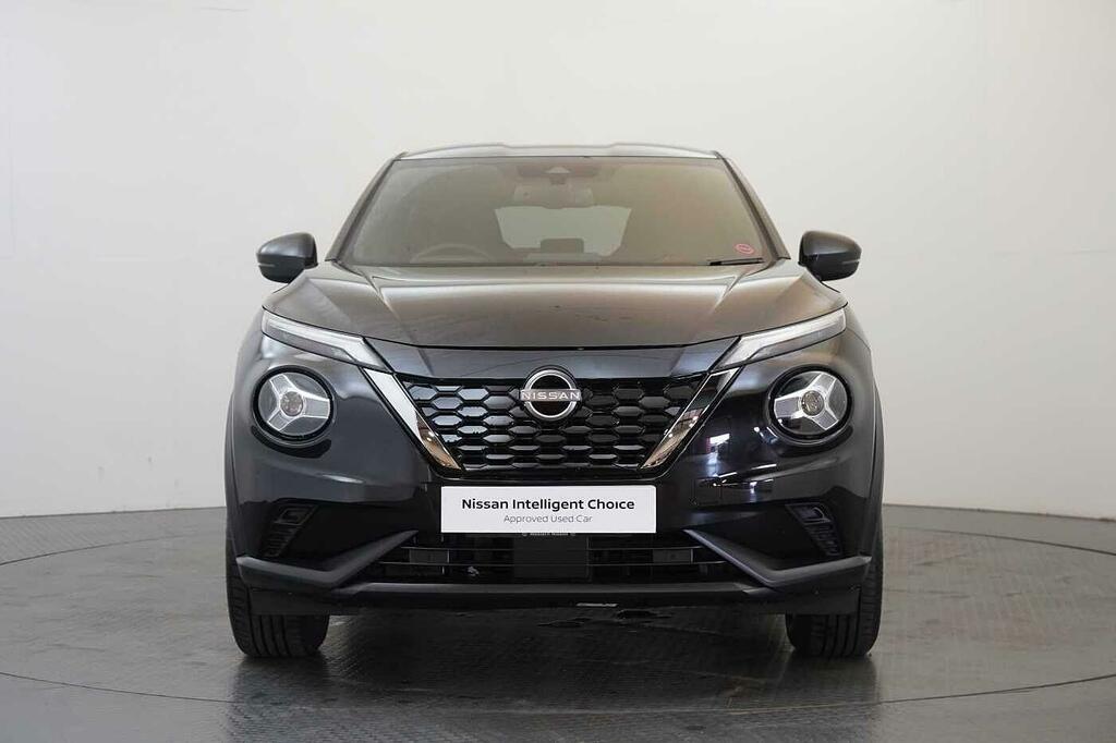 Nissan Juke 1.6 143 Hev Hybrid N-connecta With Sat Nav An YK73GLB Black #4