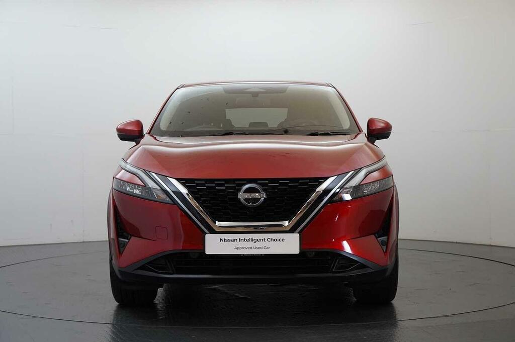Nissan Qashqai 1.3 Dig-t Mh 140 N-connecta With Sat Nav And 360 V Red #4