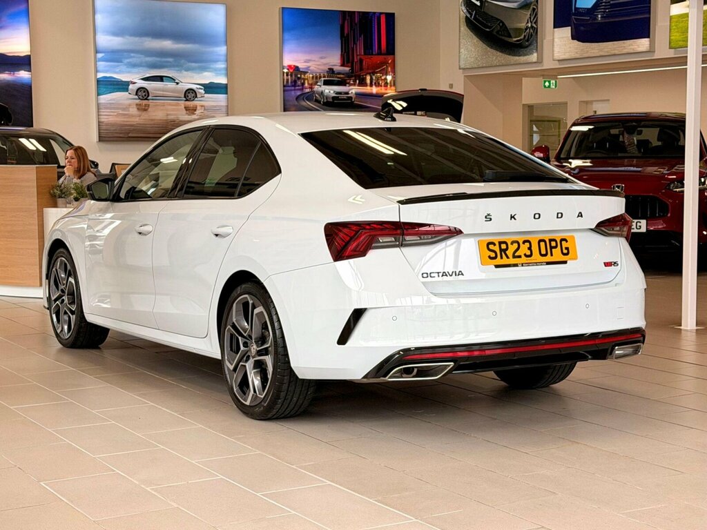 Skoda Octavia 2.0 Tsi Vrs Dsg Euro 6 Ss White #3