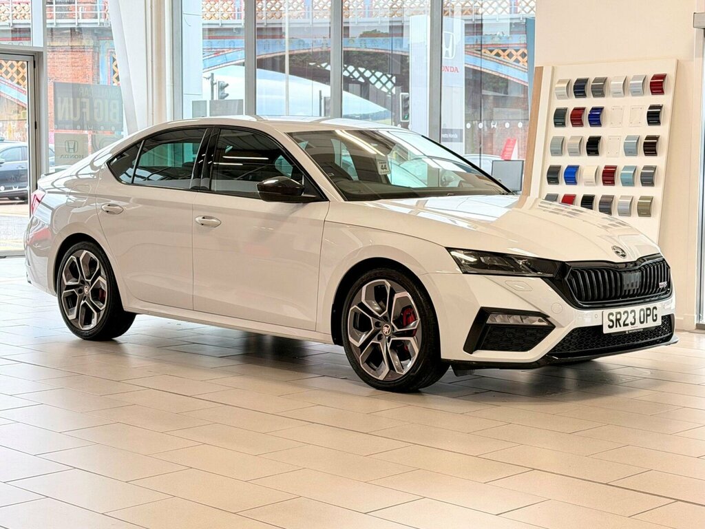 Skoda Octavia 2.0 Tsi Vrs Dsg Euro 6 Ss White #2