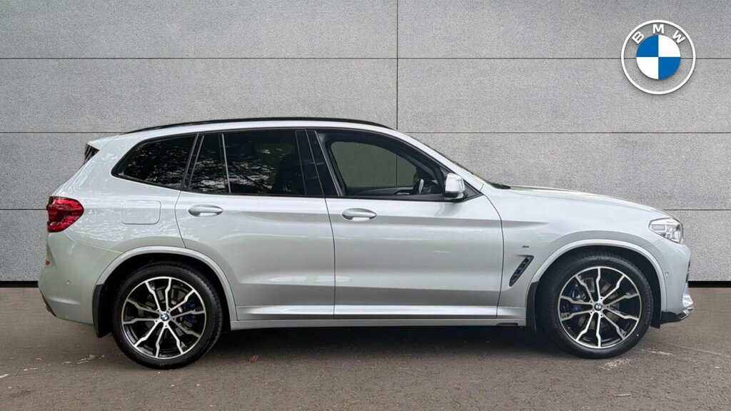 BMW X3 X3 Xdrive20d M Sport Silver #3