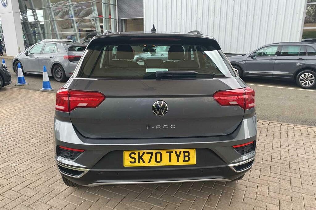 Volkswagen T-Roc 1.5 Tsi Evo 150 Sel 2Wd Pan Roof Leather White #10