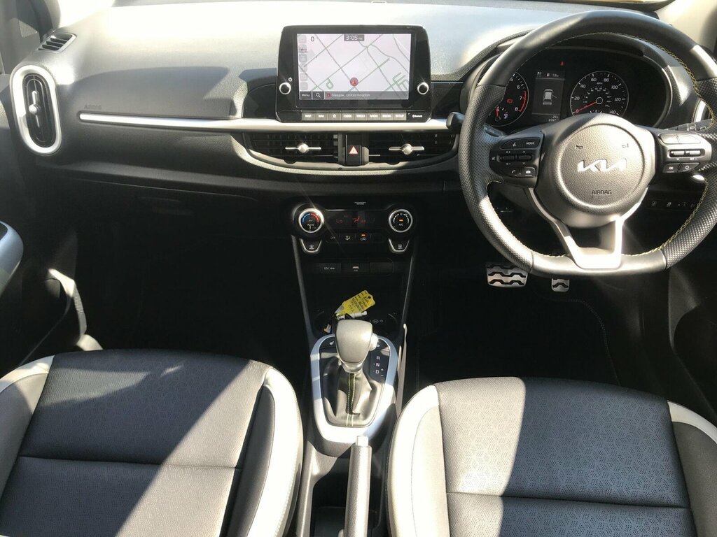 Kia Picanto 1.0 Dpi X-line S Hatchback Amt Euro 6 Yellow #2