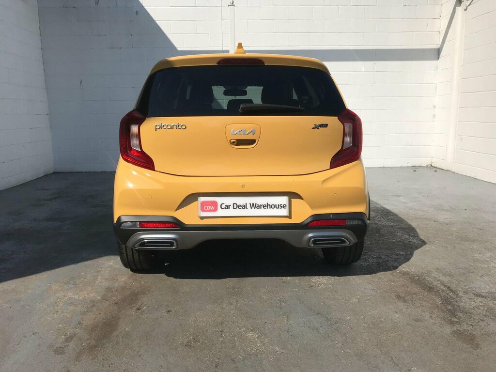Kia Picanto 1.0 Dpi X-line S Hatchback Amt Euro 6 Yellow #5