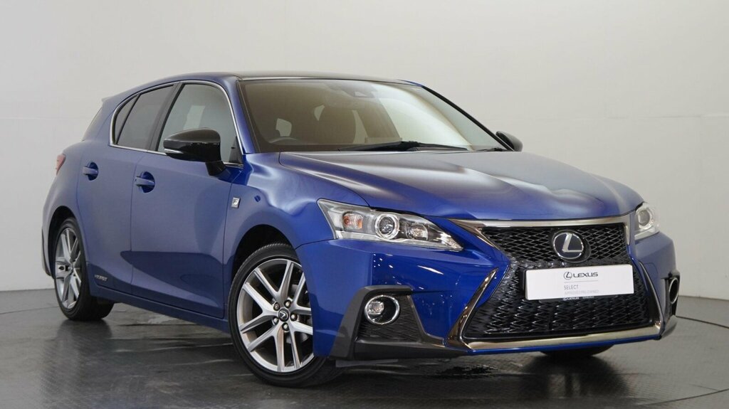 Lexus CT 1.8 200H F Sport Cvt Euro 6 Ss Blue