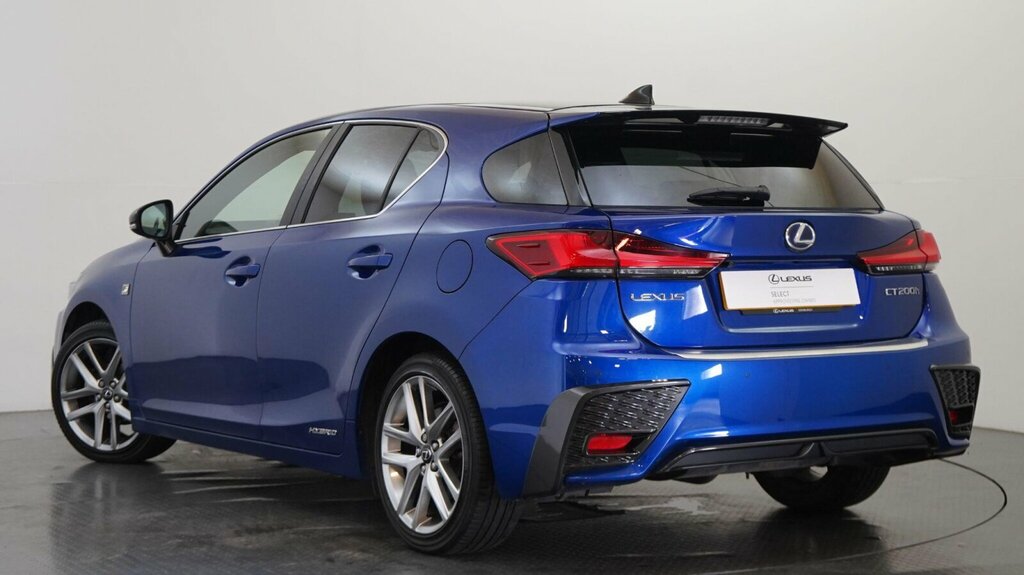 Lexus CT 1.8 200H F Sport Cvt Euro 6 Ss Blue #3
