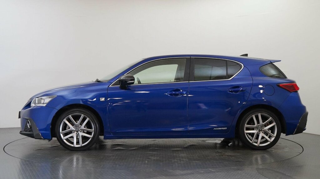 Lexus CT 1.8 200H F Sport Cvt Euro 6 Ss Blue #4