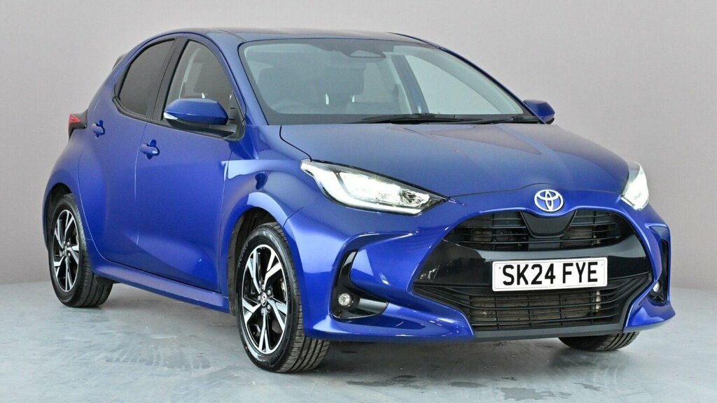 Toyota Yaris 1.5 Vvt-h Design Hatchback Hybrid E-cvt Blue
