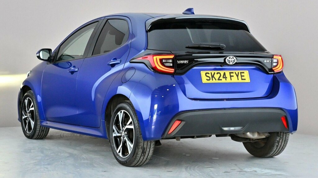 Toyota Yaris 1.5 Vvt-h Design Hatchback Hybrid E-cvt Blue #3