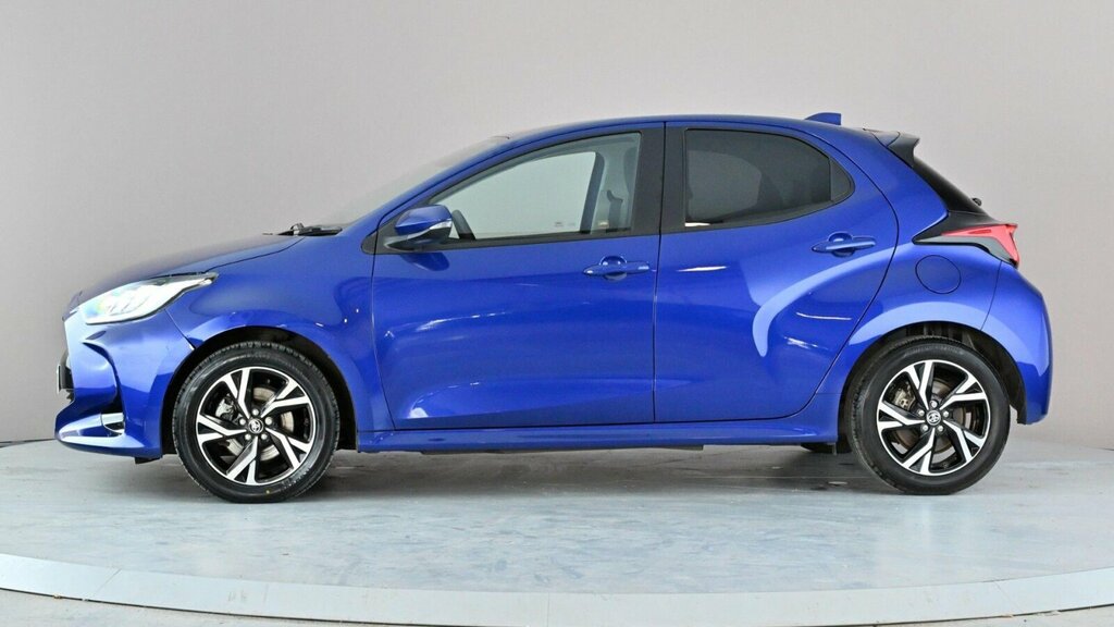 Toyota Yaris 1.5 Vvt-h Design Hatchback Hybrid E-cvt Blue #4