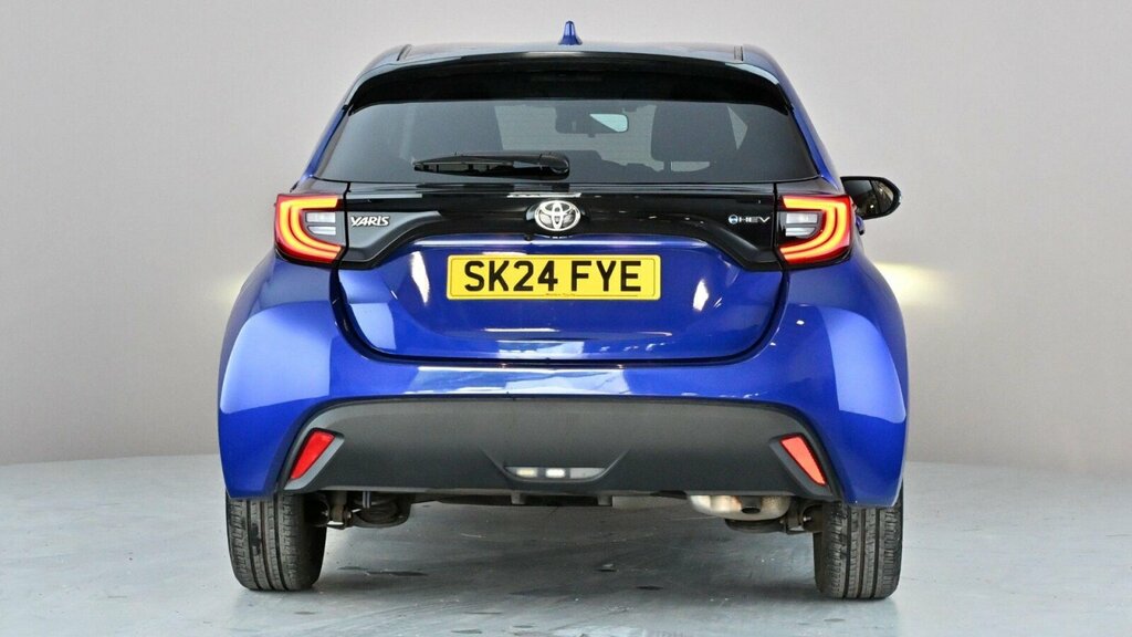 Toyota Yaris 1.5 Vvt-h Design Hatchback Hybrid E-cvt Blue #5
