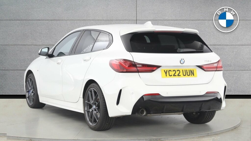 BMW 1 Series 116D M Sport YC22UUN White #2