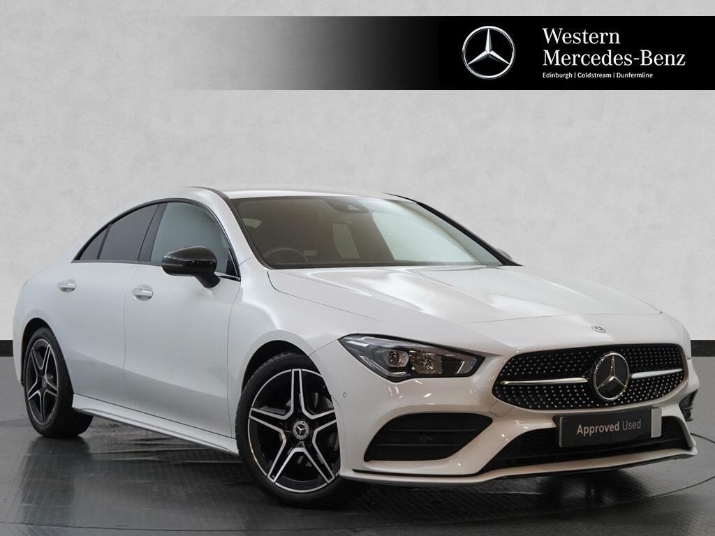 Mercedes-Benz CLA Class Cla 180 Amg Line Premium White