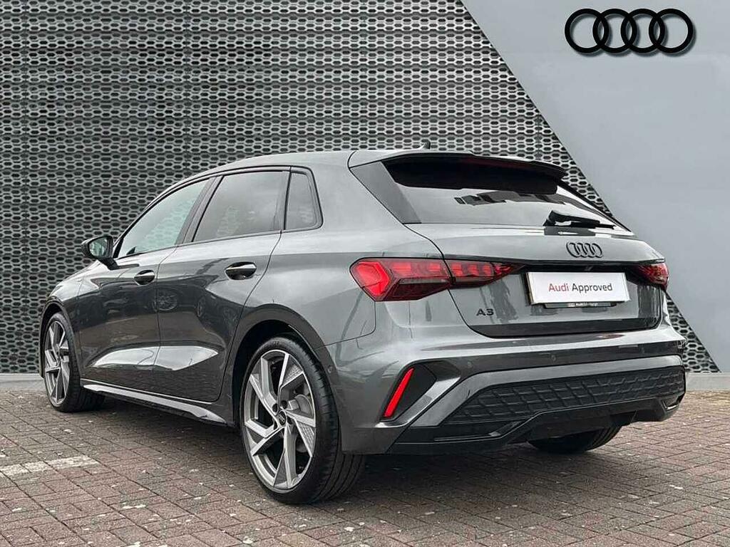 Audi A3 Black Edition Tdi 150 Ps S Tronic SL75YBY Grey #3