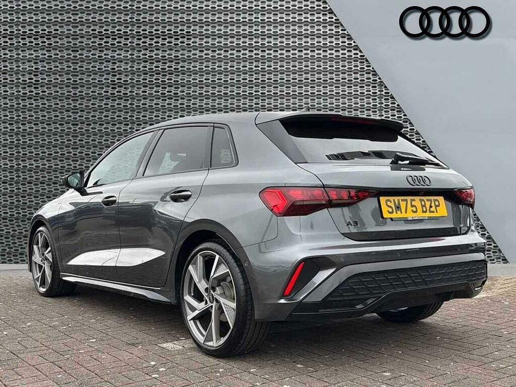 Audi A3 Black Edition Tdi 150 Ps S Tronic SM75BZP Grey #3