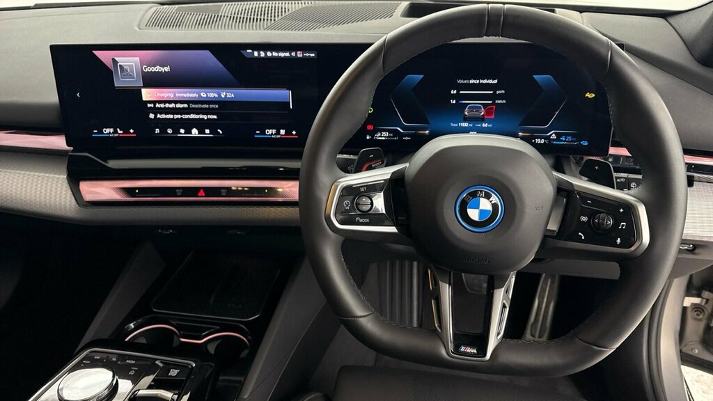 BMW 5 Series 2.0 530E 22.1Kwh M Sport Touring Plug-i Grey #5