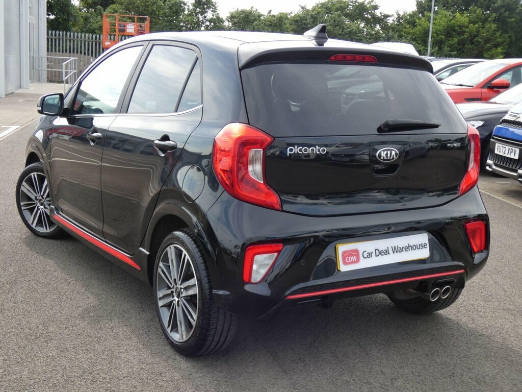 Kia Picanto 1.0 T-gdi Gt-line Euro 6 Black #2
