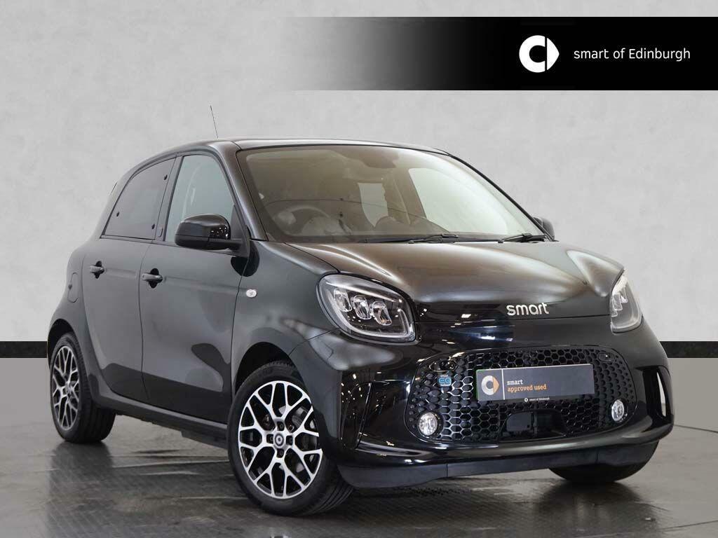 Smart Forfour 17.6Kwh Exclusive 22Kw Charger Black