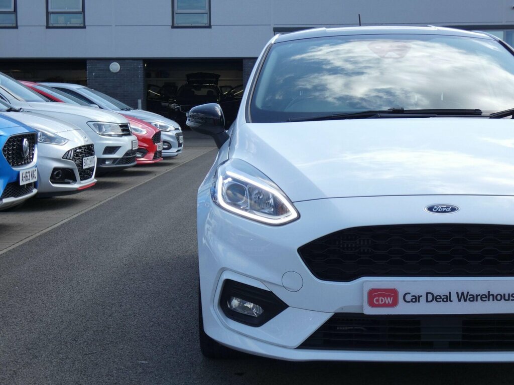 Ford Fiesta Van 1.0T Ecoboost Sport Euro 6 Ss 125Ps White #8