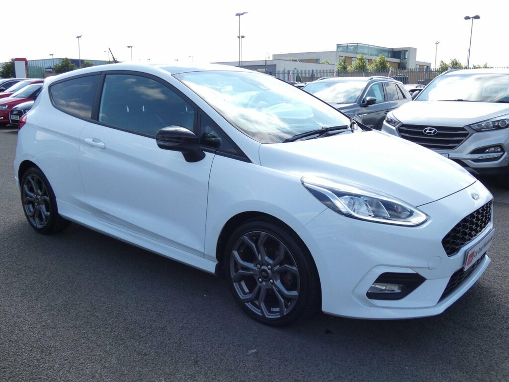 Ford Fiesta Van 1.0T Ecoboost Sport Euro 6 Ss 125Ps White #4