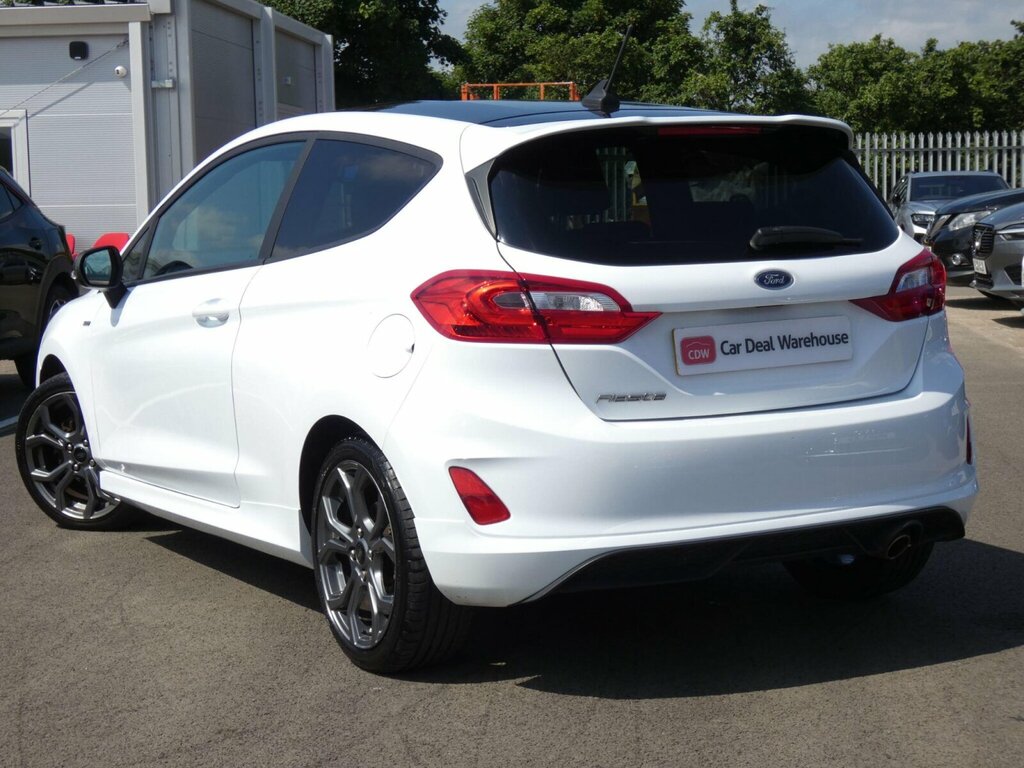 Ford Fiesta Van 1.0T Ecoboost Sport Euro 6 Ss 125Ps White #2