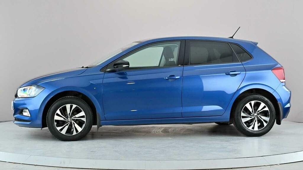 Volkswagen Polo 1.0 Tsi 95 Match Blue #4