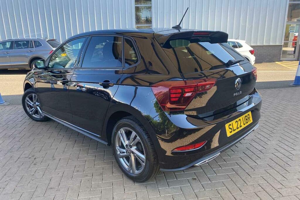 Volkswagen Polo 1.0 Tsi R-line SL22UBR Black #3