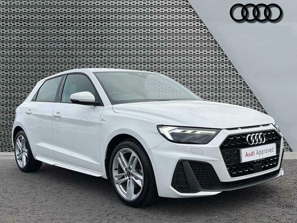 Audi A1 S Line 30 Tfsi 110 Ps 6-Speed SM72KNV White