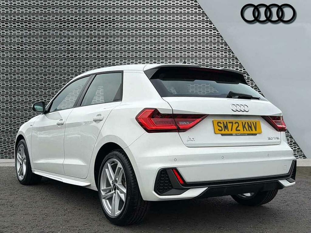 Audi A1 S Line 30 Tfsi 110 Ps 6-Speed SM72KNV White #3