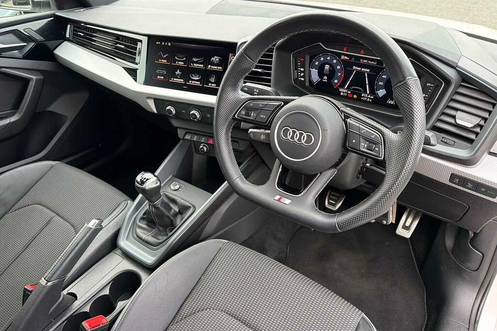 Audi A1 S Line 30 Tfsi 110 Ps 6-Speed SM72KNV White #6