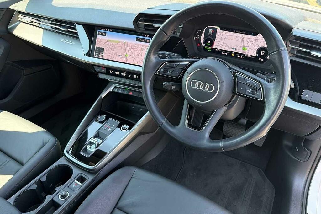 Audi A3 Sport 40 Tfsi E 204 Ps S Tronic White #6