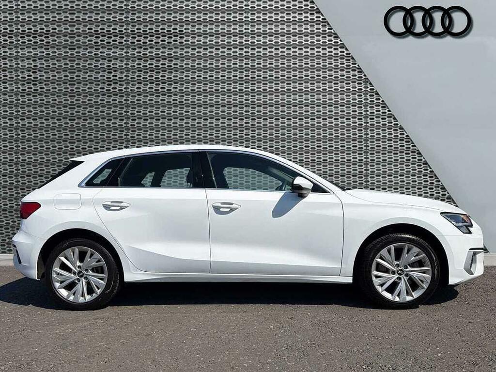Audi A3 Sport 40 Tfsi E 204 Ps S Tronic White #4