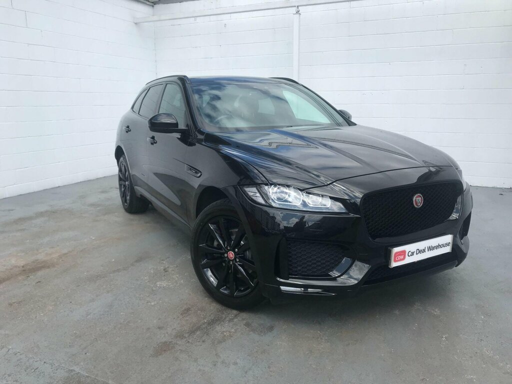 Jaguar F-Pace 2.0 D180 Chequered Flag Suv Awd Eu SA20ZDR Black #6