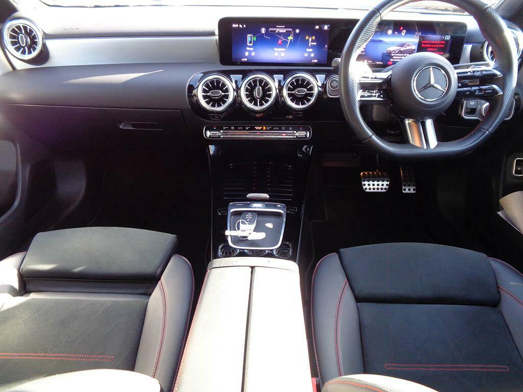 Mercedes-Benz A Class A 250 E Amg Line Premium Plus KW73MYZ White #6
