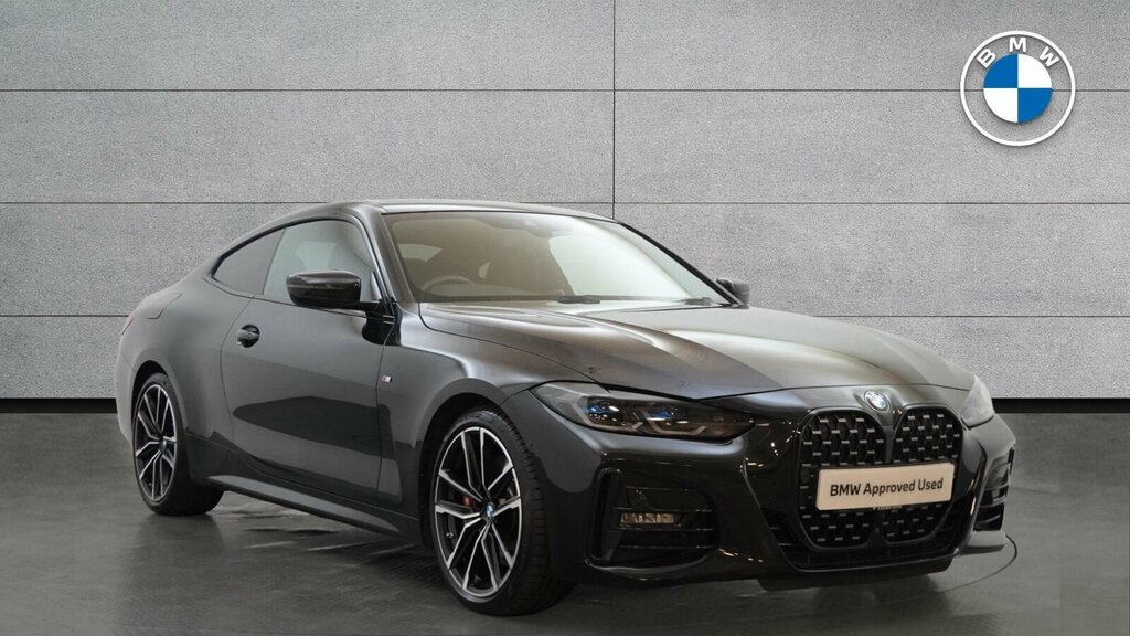 BMW 4 Series Gran Coupe 3.0 430D Mht M Sport Coupe Hybrid Black