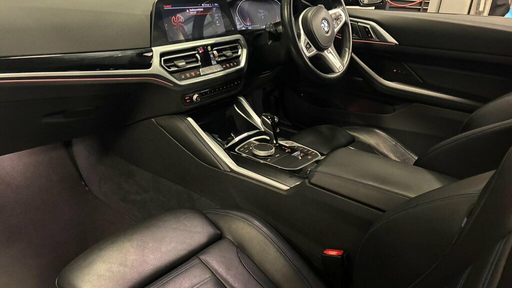 BMW 4 Series Gran Coupe 2.0 420I M Sport Coupe Euro 6 Ss Black #7