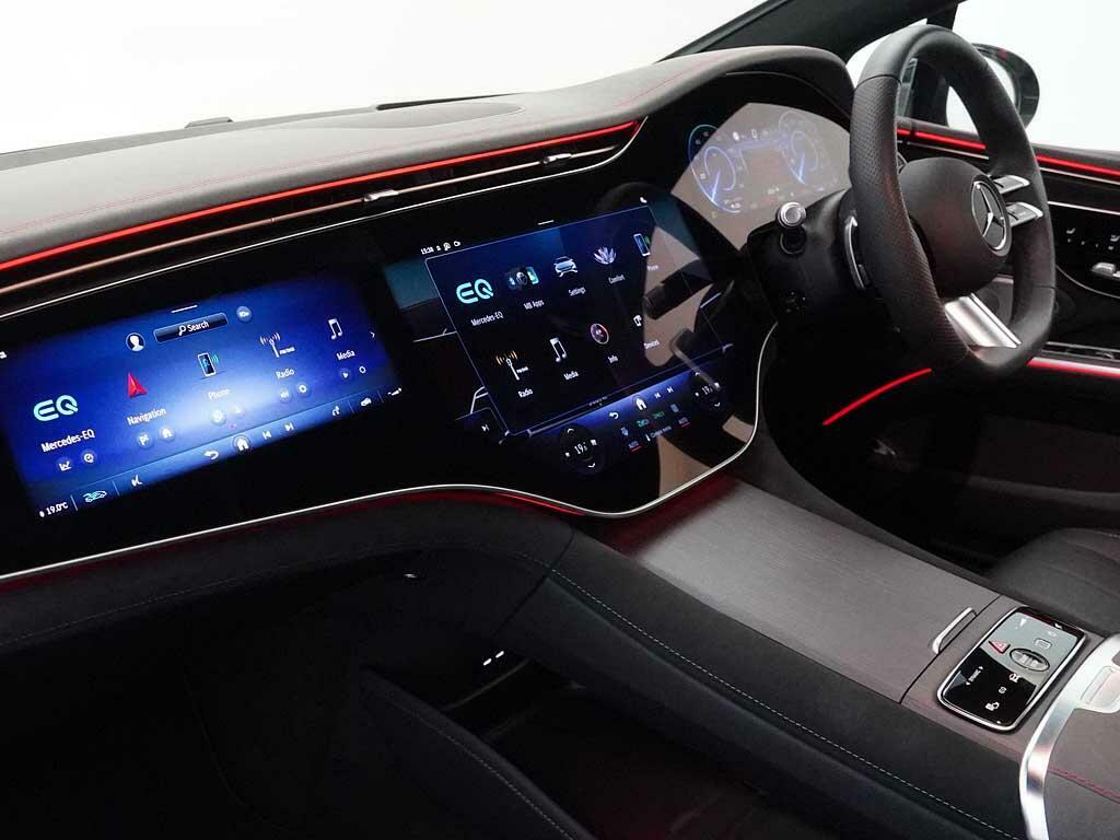 Mercedes-Benz EQS Eqs 450 Amg Line Premium Plus Black #3