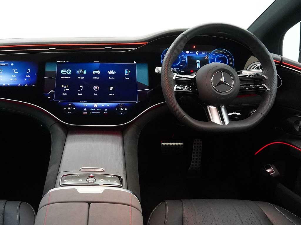 Mercedes-Benz EQS Eqs 450 Amg Line Premium Plus Black #5