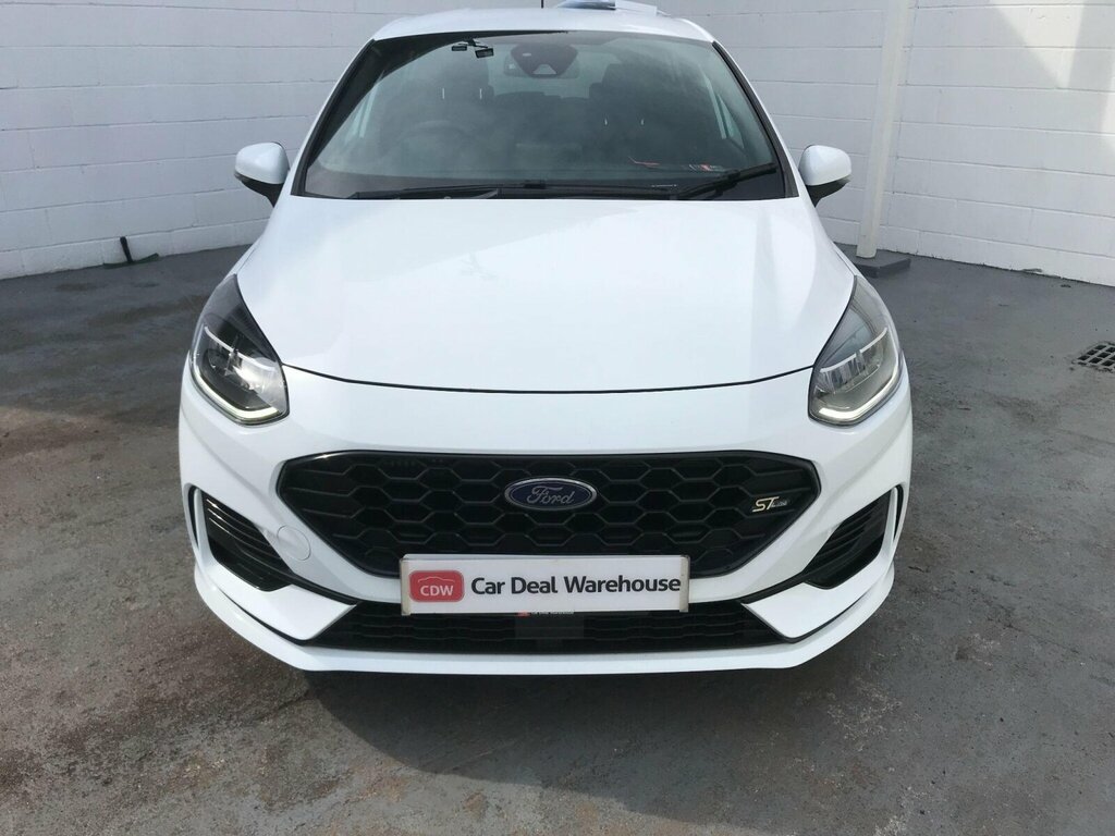 Ford Fiesta 1.0T Ecoboost Mhev St-line X Edition Euro 6 Ss White #5