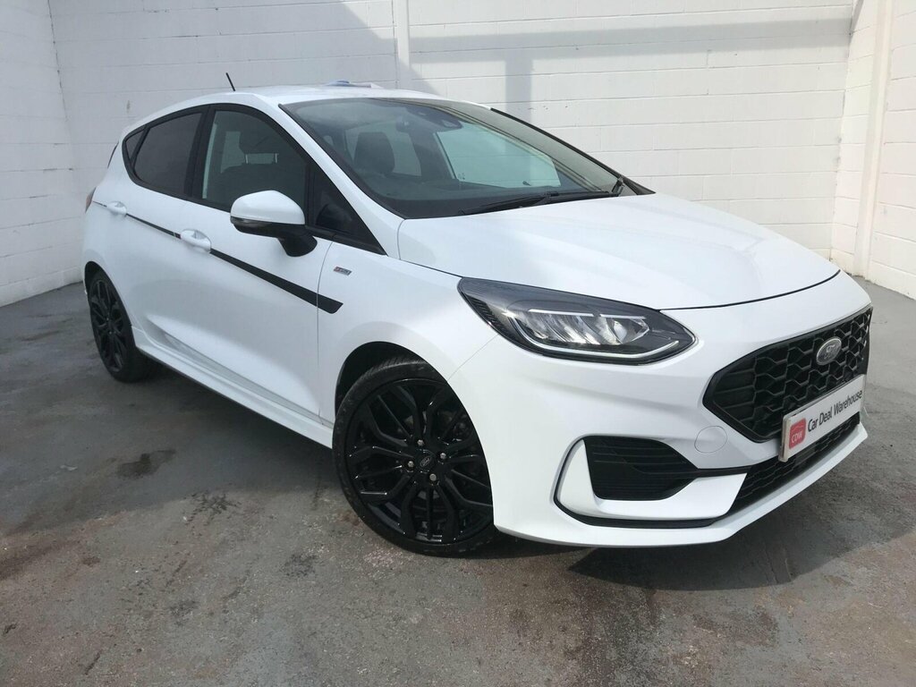Ford Fiesta 1.0T Ecoboost Mhev St-line X Edition Euro 6 Ss White #3