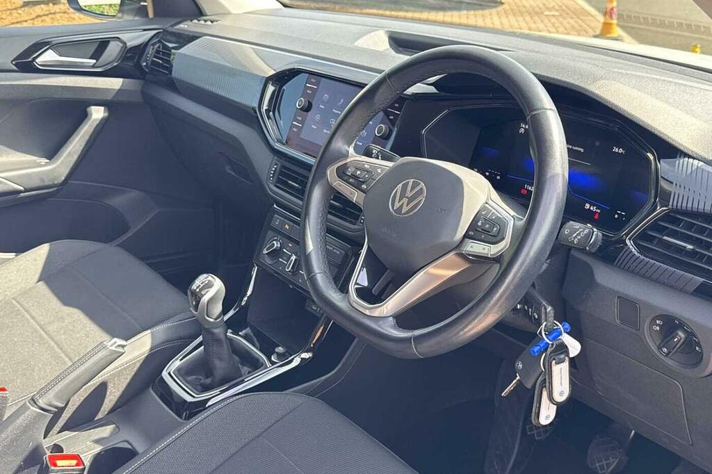 Volkswagen T-Cross 1.0 Tsi 110 Black Edition White #6