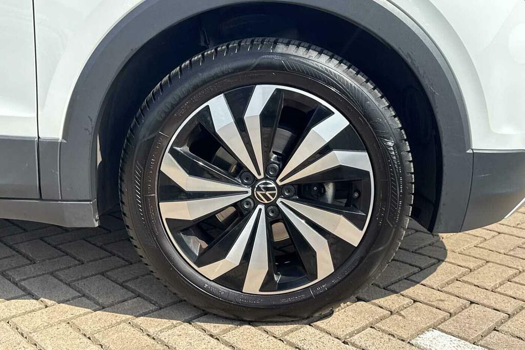 Volkswagen T-Cross 1.0 Tsi 110 Black Edition White #5