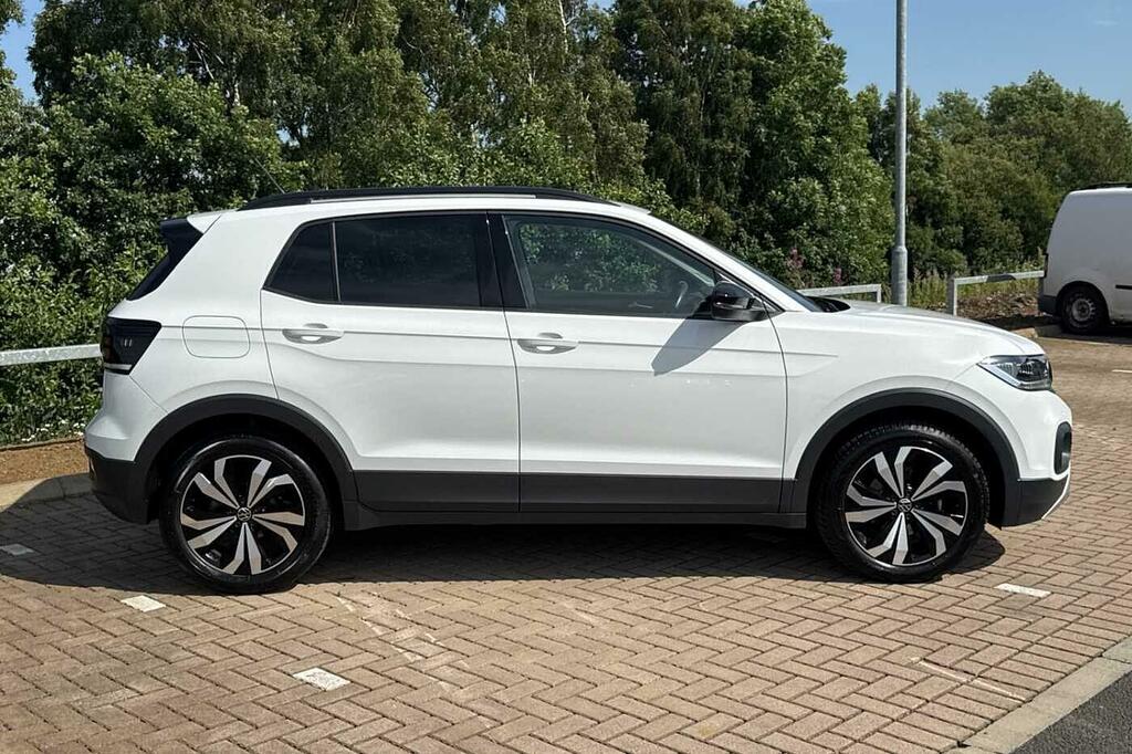 Volkswagen T-Cross 1.0 Tsi 110 Black Edition White #4