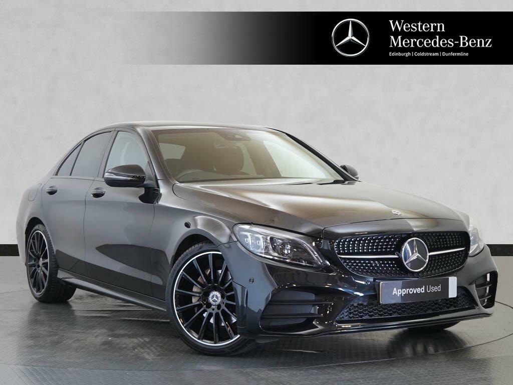 Mercedes-Benz C Class 1.6 C180 Se Saloon G-tronic Euro 6 S Grey #1