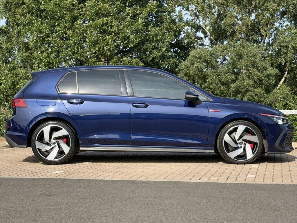 Volkswagen Golf 2.0 Tsi Gti Dsg Blue #4