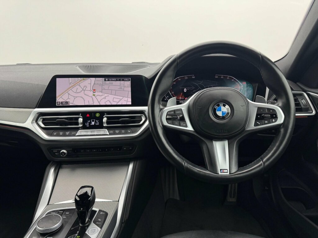 BMW 4 Series 2.0 420I M Sport Convertible 184 Black #10