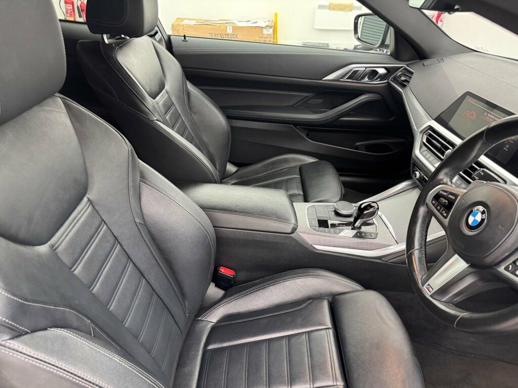 BMW 4 Series 2.0 420I M Sport Convertible 184 Black #11