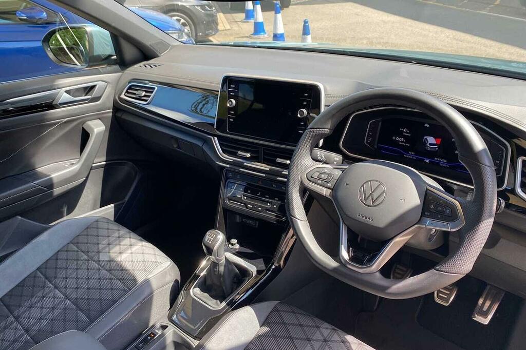 Volkswagen T-Roc 1.5 Tsi R-line Blue #6