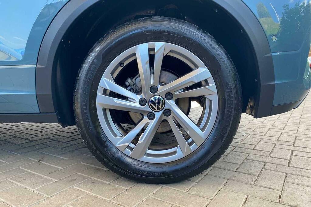 Volkswagen T-Roc 1.5 Tsi R-line Blue #5