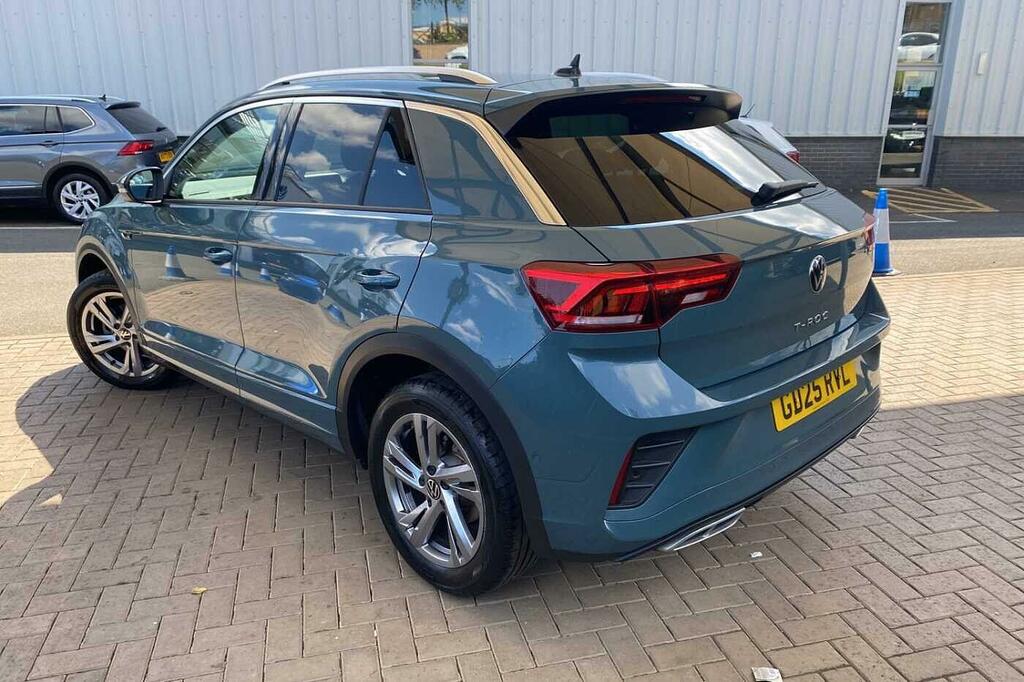 Volkswagen T-Roc 1.5 Tsi R-line Blue #3